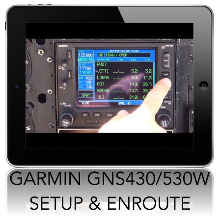 GARMIN GNS430/530W Setup & Enroute use, Flight Plans and SIDs/STARs